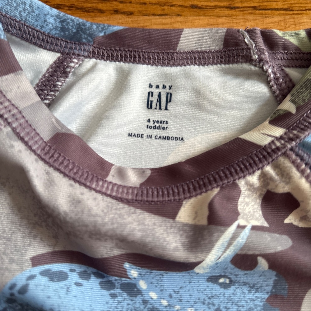 Dinosaur rash guard - Picture 3 of 3